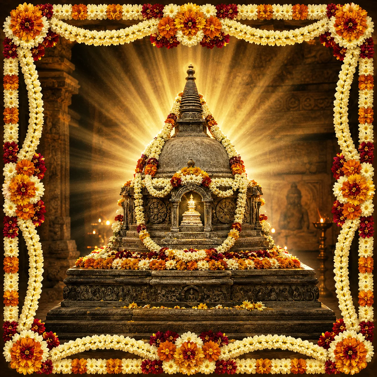 Shakyamuni Sarwagnya Dhathu Vandana Shakyamuni Sarwagnya Dhathu Vandana